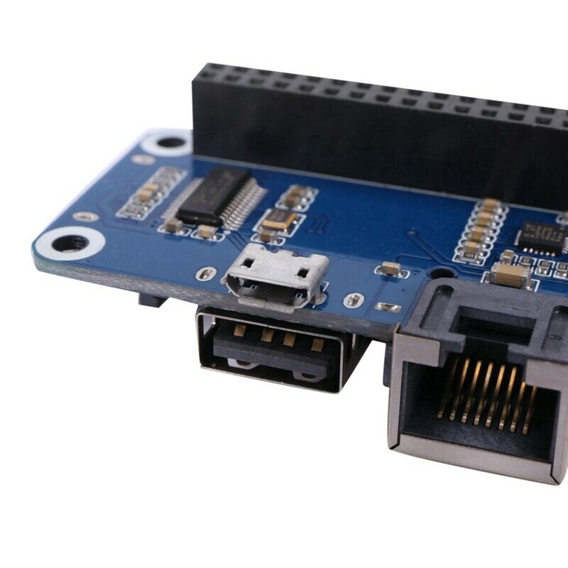 Waveshare Ethernet / USB HUB HAT for Raspberry Pi 1X RJ45 Ethernet Port 3X USBP4