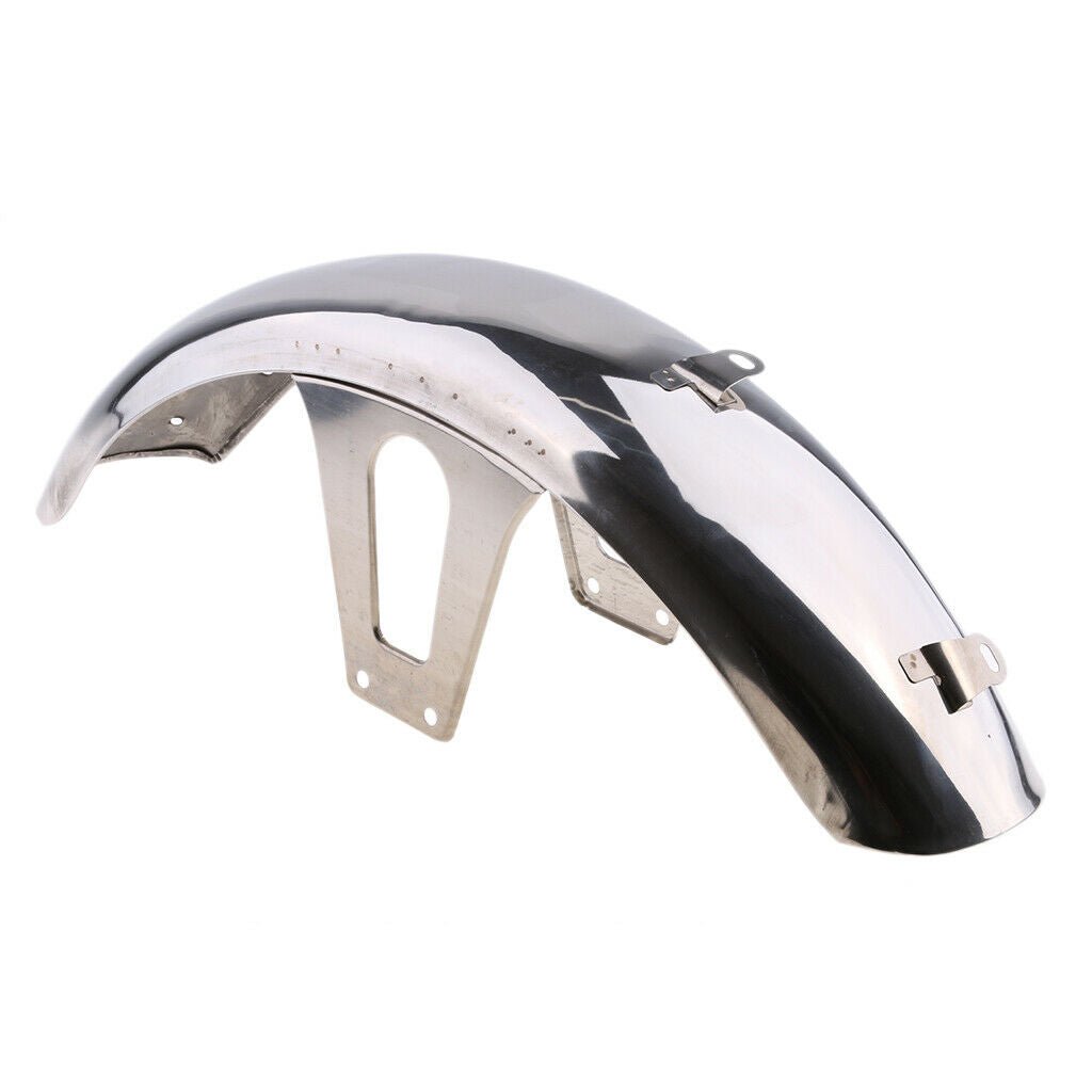 Front  Stainless Steel Motorcycle Mudguard Front For