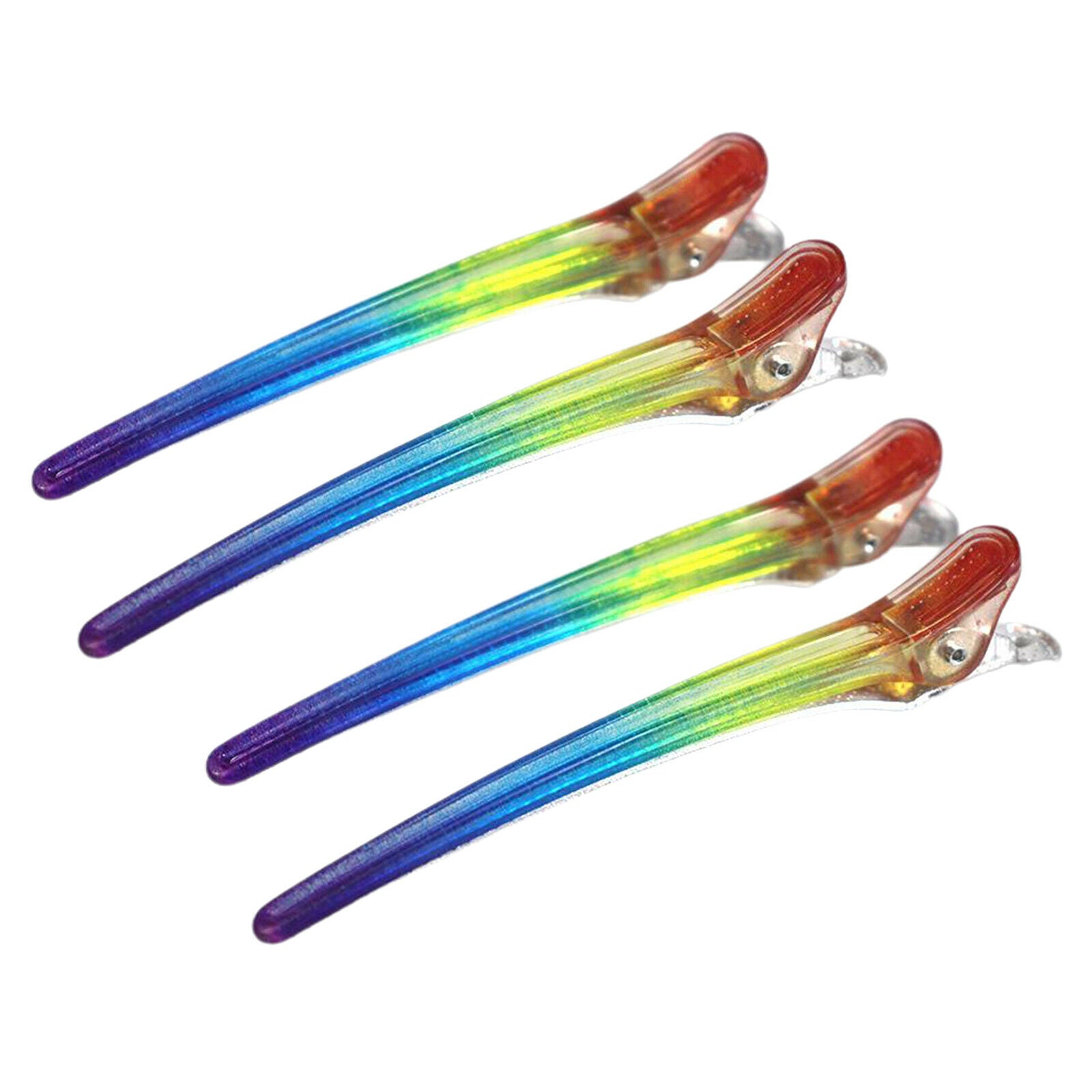 4Pcs Pro Makeup Duck Bill Clips Styling Curling Cutting Hair Clip Non Slip
