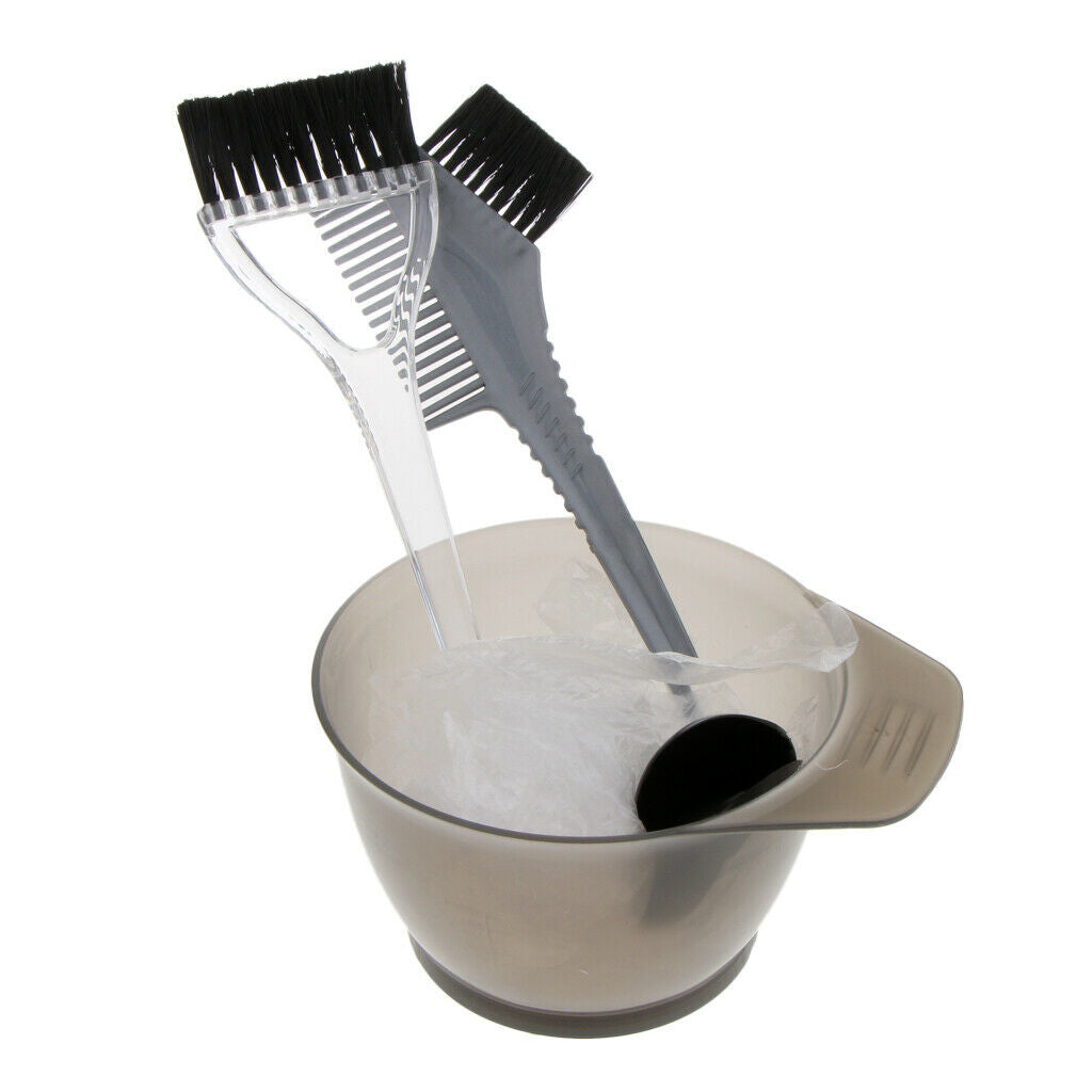 2 Pcs. Premium Coloring Bowl with Coloring Brush for Hairdressing Salon,