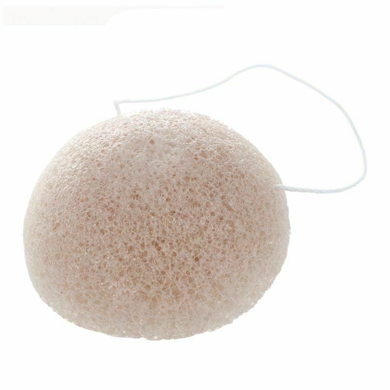 Konjac Konnyaku Jelly Fiber Face Makeup Wash Pad Cleaning Sponge Puff ExfoliatS6