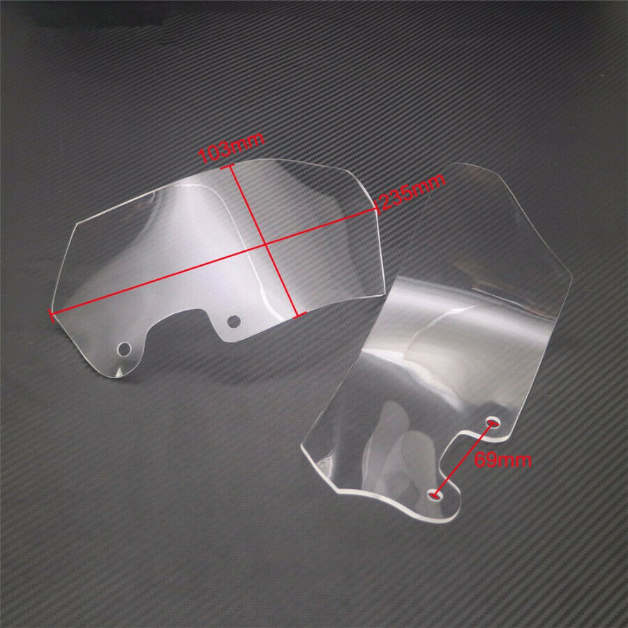 Motorcycle Windshield Side WindScreen Airflow Deflector Wind For BMW R1200 GS