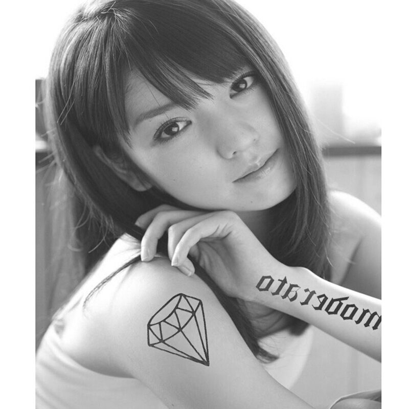 TemporaryBDattooBDatoo Waterproof Stickers makeup make up Crown diamond