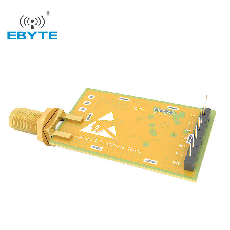 AX5243 Wireless UART Module 433Mhz 17dBm Low Power Consumption With Antenna