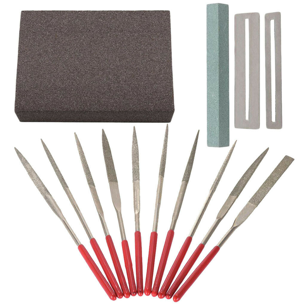 Guitar Fret Wire Crowning Luthier File+Nut Guitar Fret File Fretboard Guard