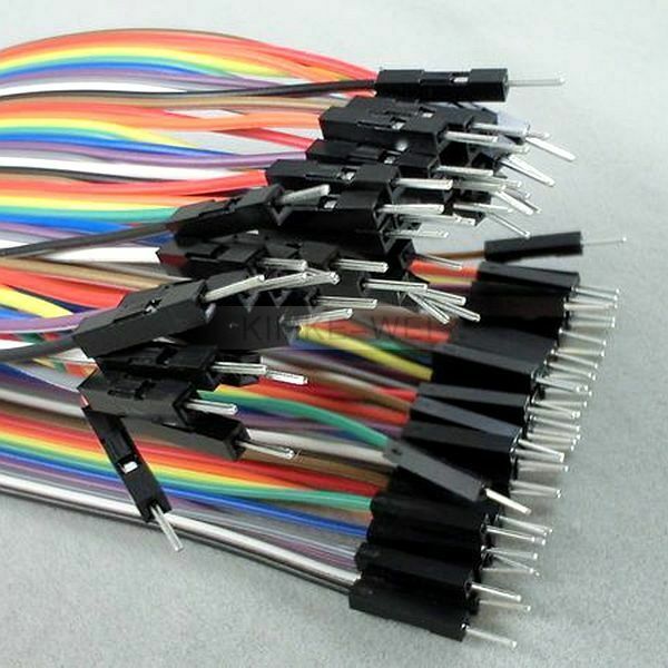 40x 20cm 2.54mm Male to Male Dupont jumper wire cable for Arduino Breadboard