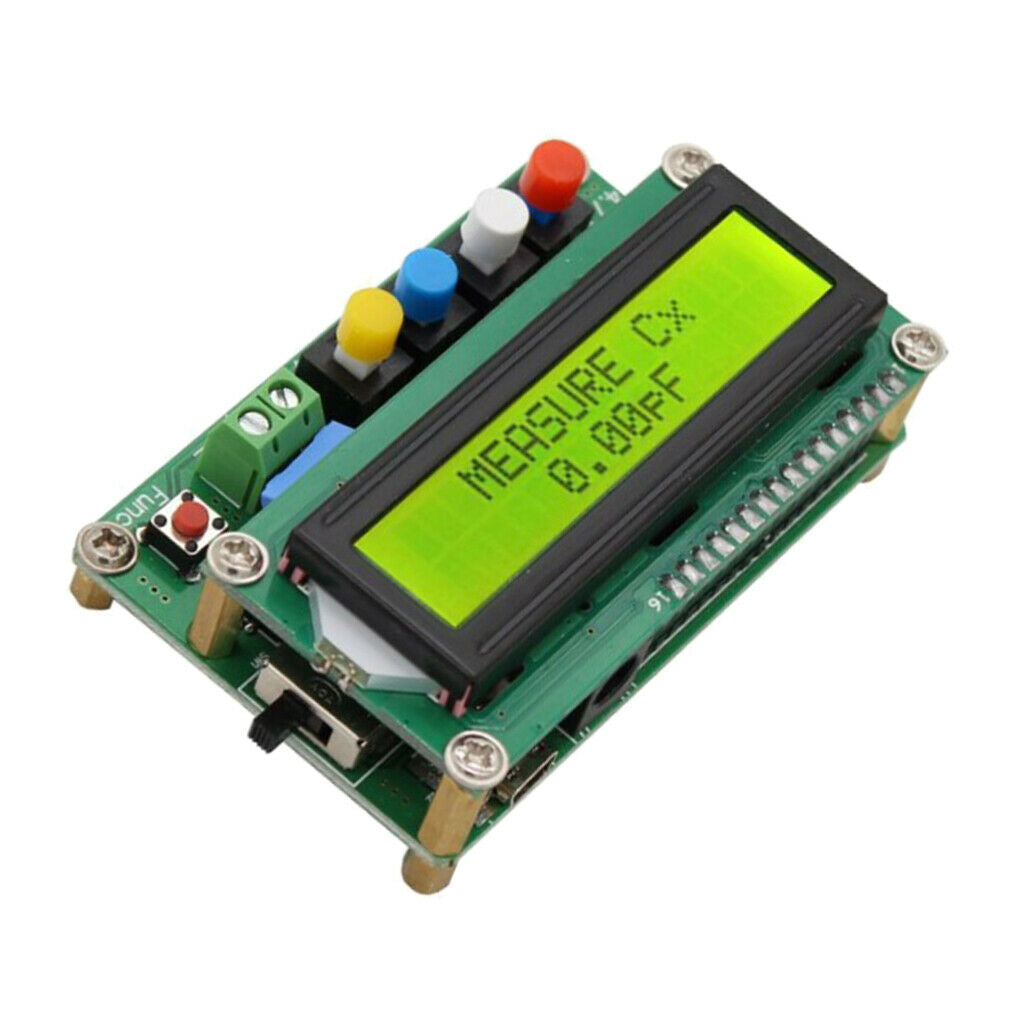 Digital LCD Capacitance Meter Inductance TESTER LC Meter 1pF-100mF 1uH-100H