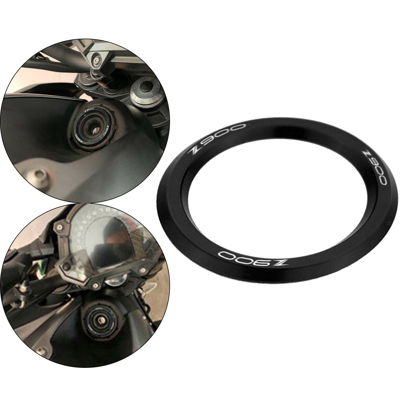 Ignition Key Cover Accessories for Kawasaki Z900 Z900RS 2018 2019 2020 Black