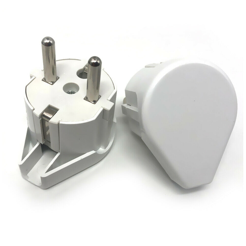 AC Power Adapter Socket 16A 250V Connector Cable Electrical Plug White Black