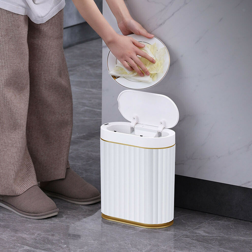 Sensor Induction Trash Can IPX5 Waterproof Smart Trash Can For