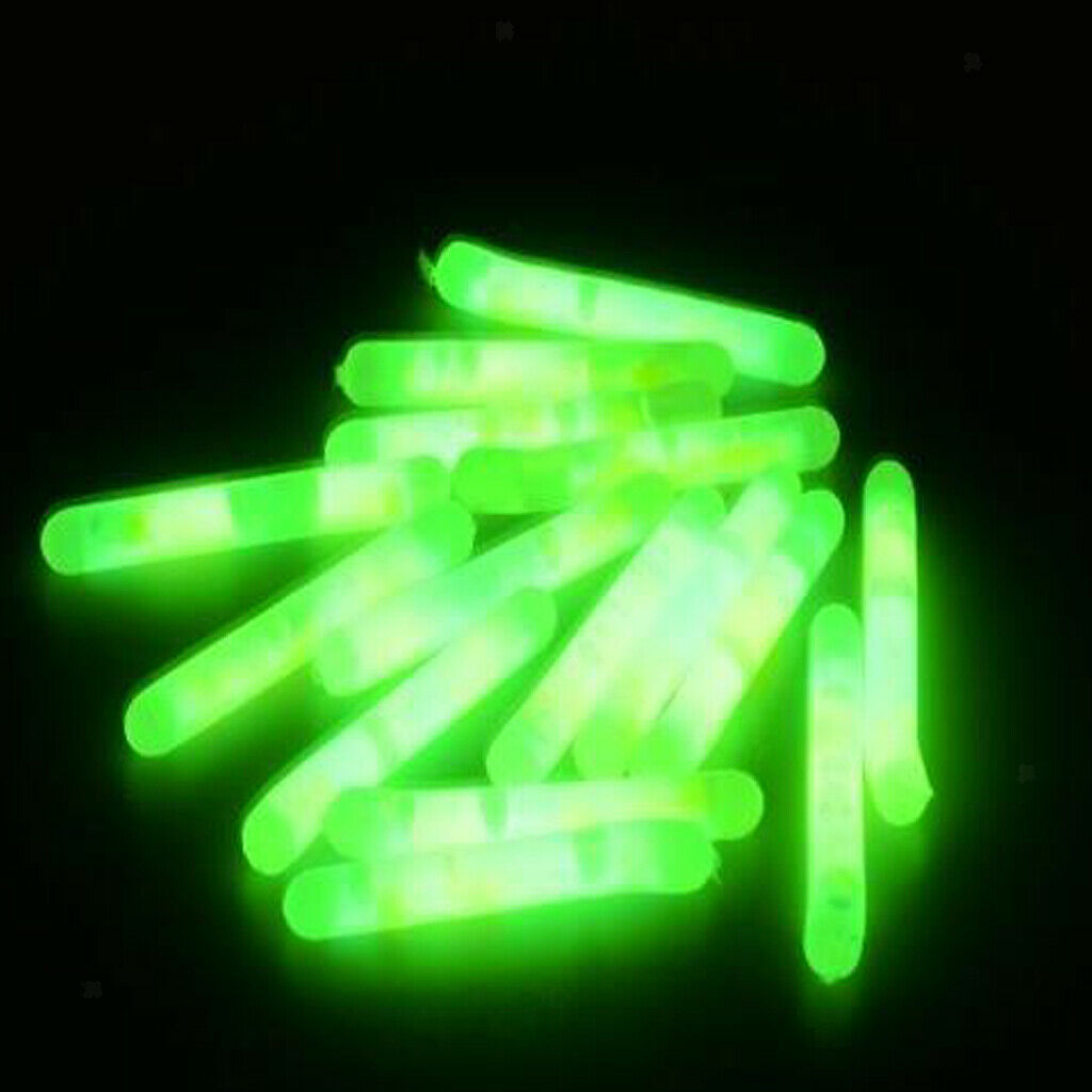 15pcs Night Fishing Light Luminous Glow Sticks Fishing Rod Light Indicator