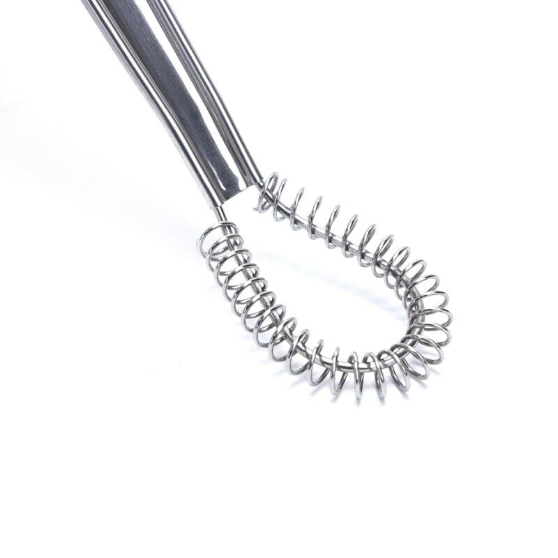 20cm Stainless Steel Magic Hand Held Spring Whisk Mini Kitchen Eggs Sauce.l8