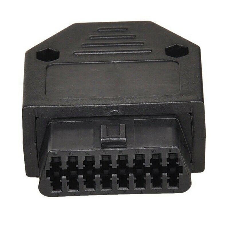 OBD2 OBD II 16 pin connector socket Diagnostic Tool Adapter OBD connector + K1I3
