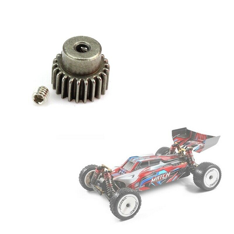 Metal Motor Gear Pinion Gear 104001-1887 for Wltoys 104001 1/10 RC Car Spare PG4