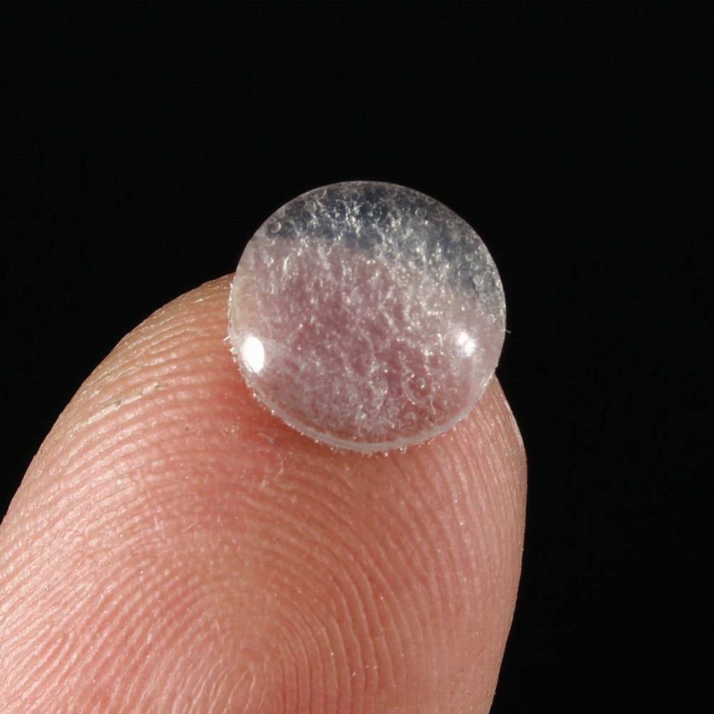 Lots 100x Self Adhesive Rubber Feet Clear Semicircle Bumpers Door Buffer Pads