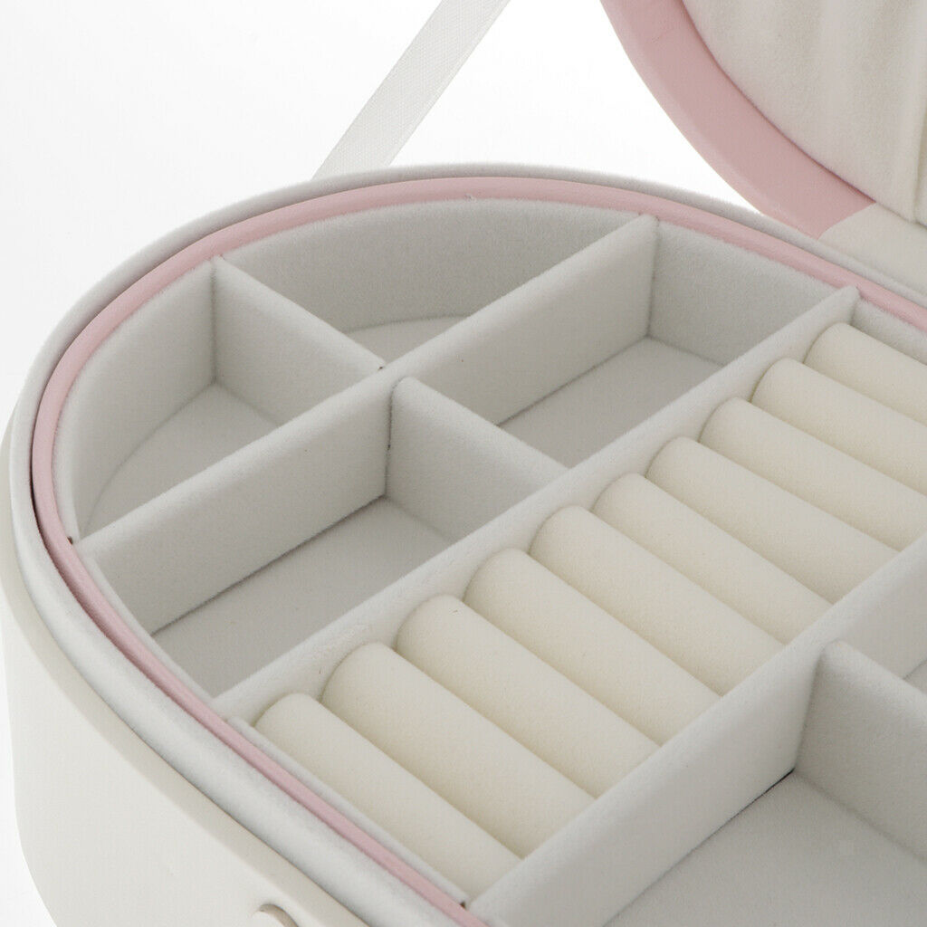 Jewelry Box Jewelry Organizer Collections Travel Storage Case Lockable Pink