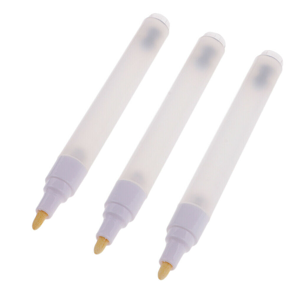 3x Portable 4.5mm Tips Watercolor Oil Paint Empty Marker Pens Empty Pen Tube