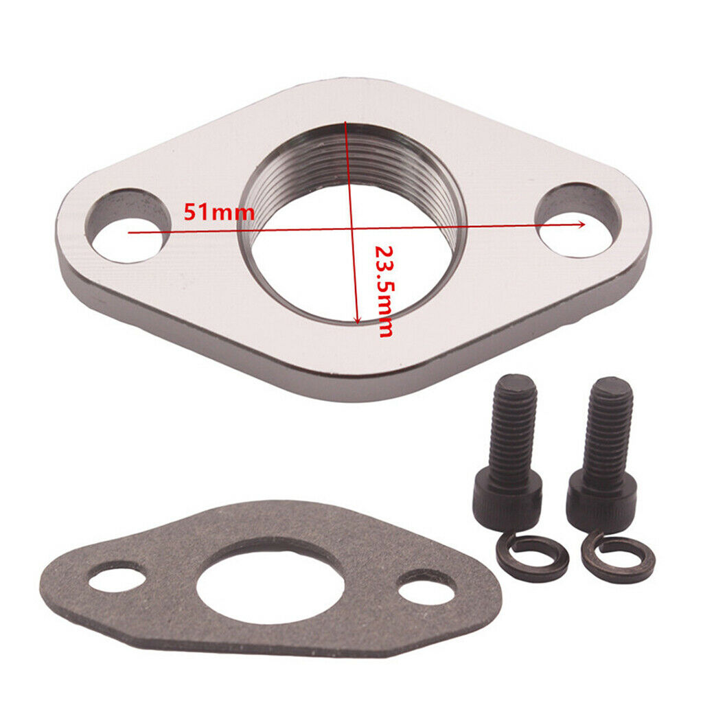 Turbo Oil Return Drain Flange 51mm female 3/4 NPT Garrett T3 T4 T04B T6