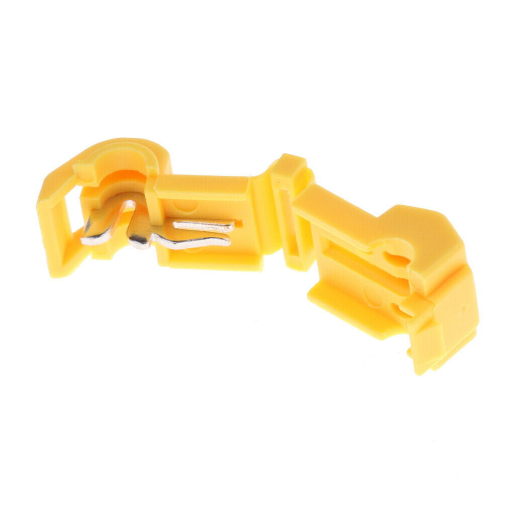 60 Pieces T-Tap Wire splice Connectors with Fully Insulated Male Terminals