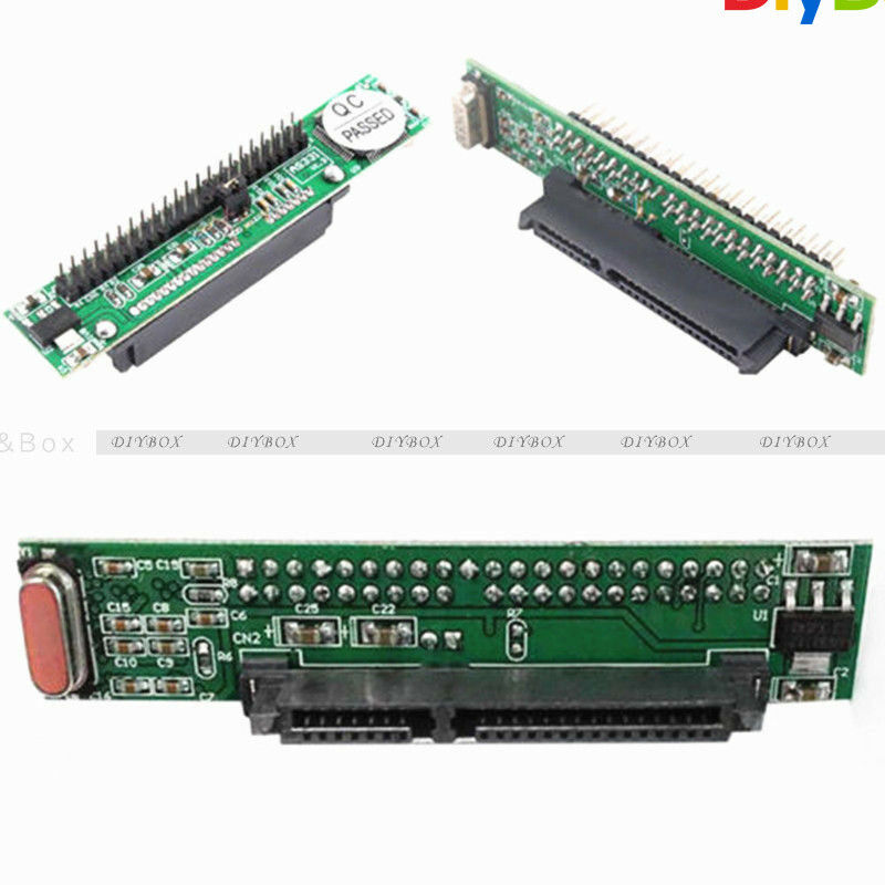 7+15 Pin Female SATA TO 2.5" Male 44Pin IDE Adapter Converter For Laptop PC
