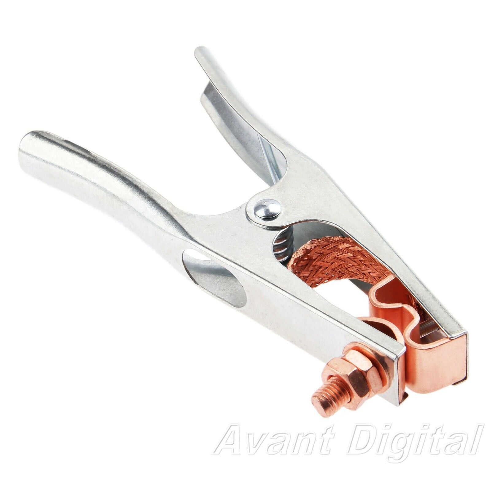 Strong spring Steel Copper Arc Welding Ground Earth Ground Clamp 400Amp Welder