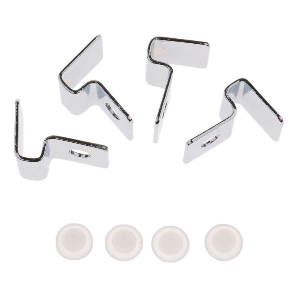 8x Durable Clips Clamp Lid Glass Cover Support Brackets for Aquarium Tank 5mm