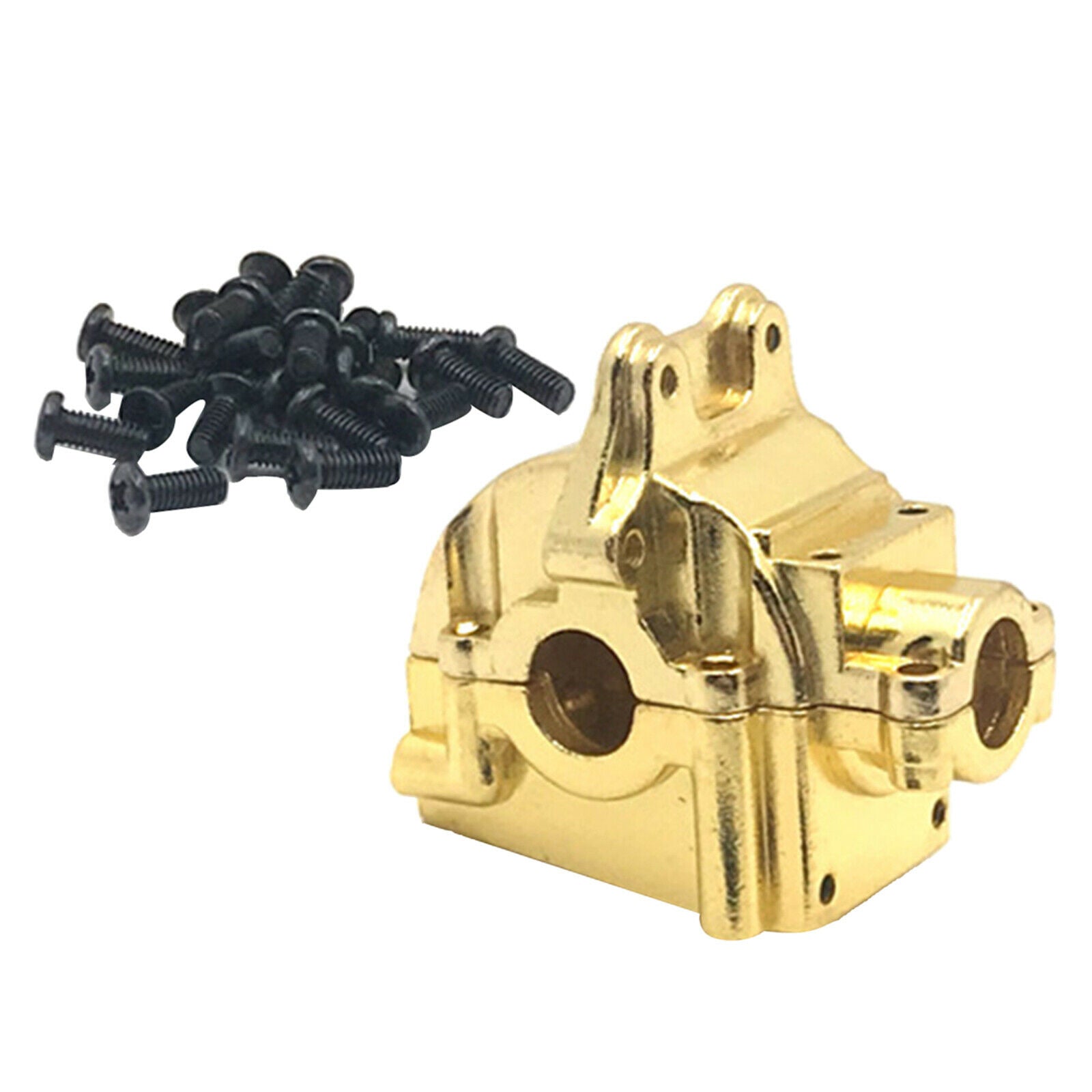 1 Set Upgrade Metal Upper Lower   Housing Cover Set + Screws for WLTOYS 144001,