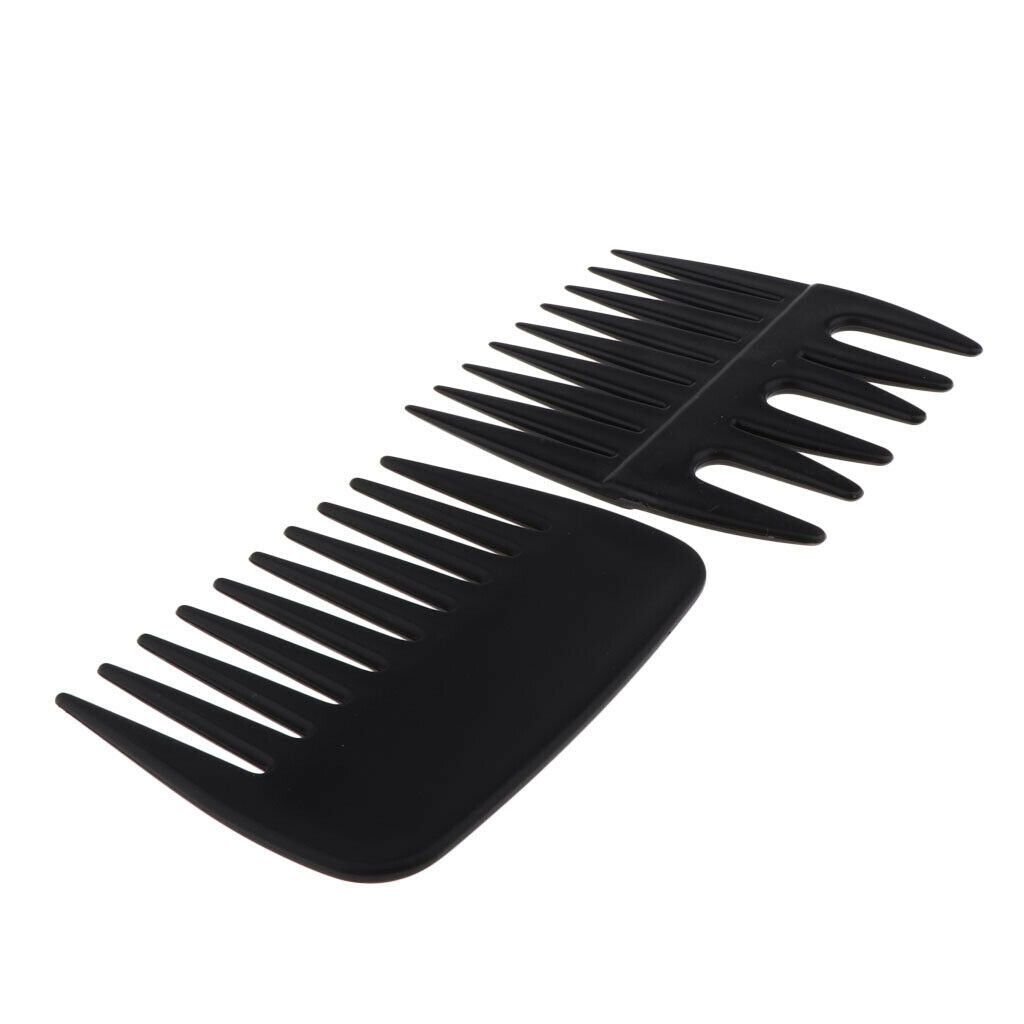 3â€™â€™ No Static Small Travel Pocket Size Detangling Comb Large Tooth Plastic