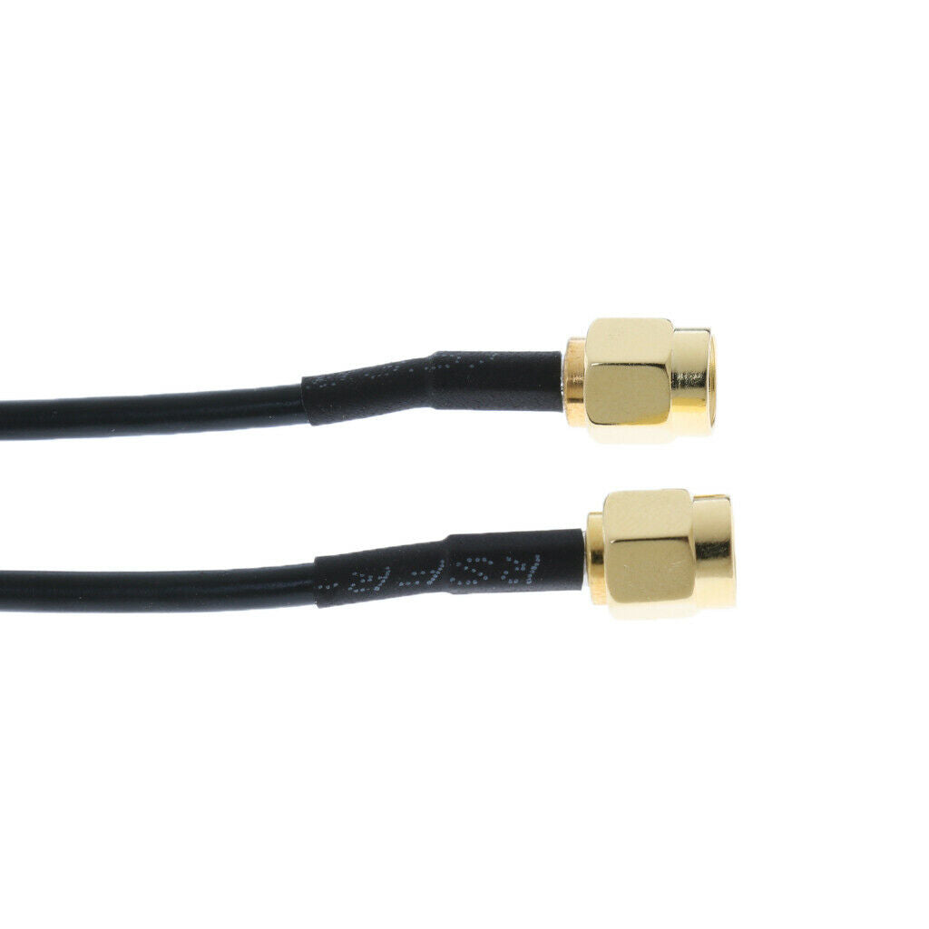 20M RP-SMA Male Connector   Nut Switch RP-SMA Male Plug Antenna Adapter