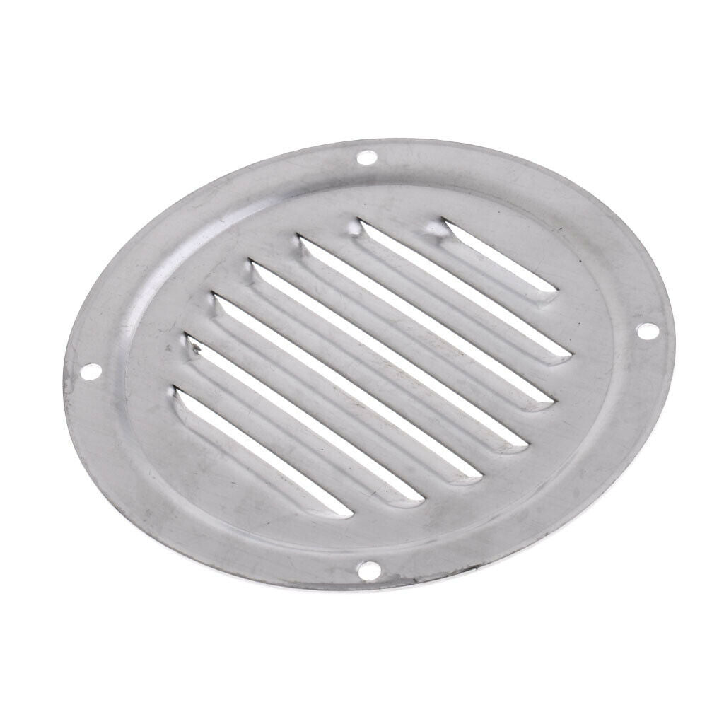 2 Pieces 4 inch Round Louvered Marine Boat Yacht Air Vents Ventilation Cover