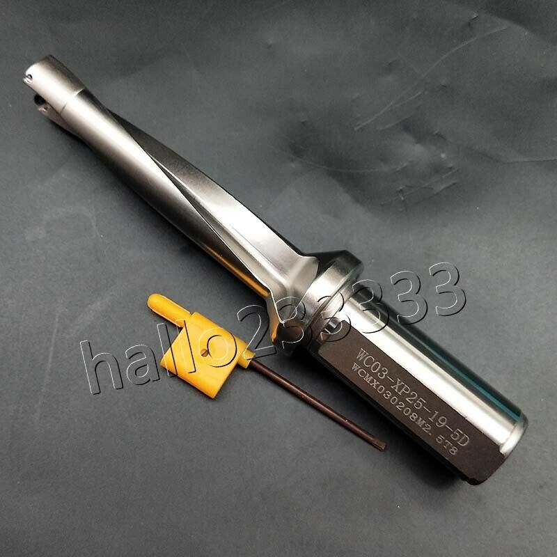 WC-19-5D-C25 Φ19-5D U drill indexable drill 19mm WC C25 5D for WCMX030208