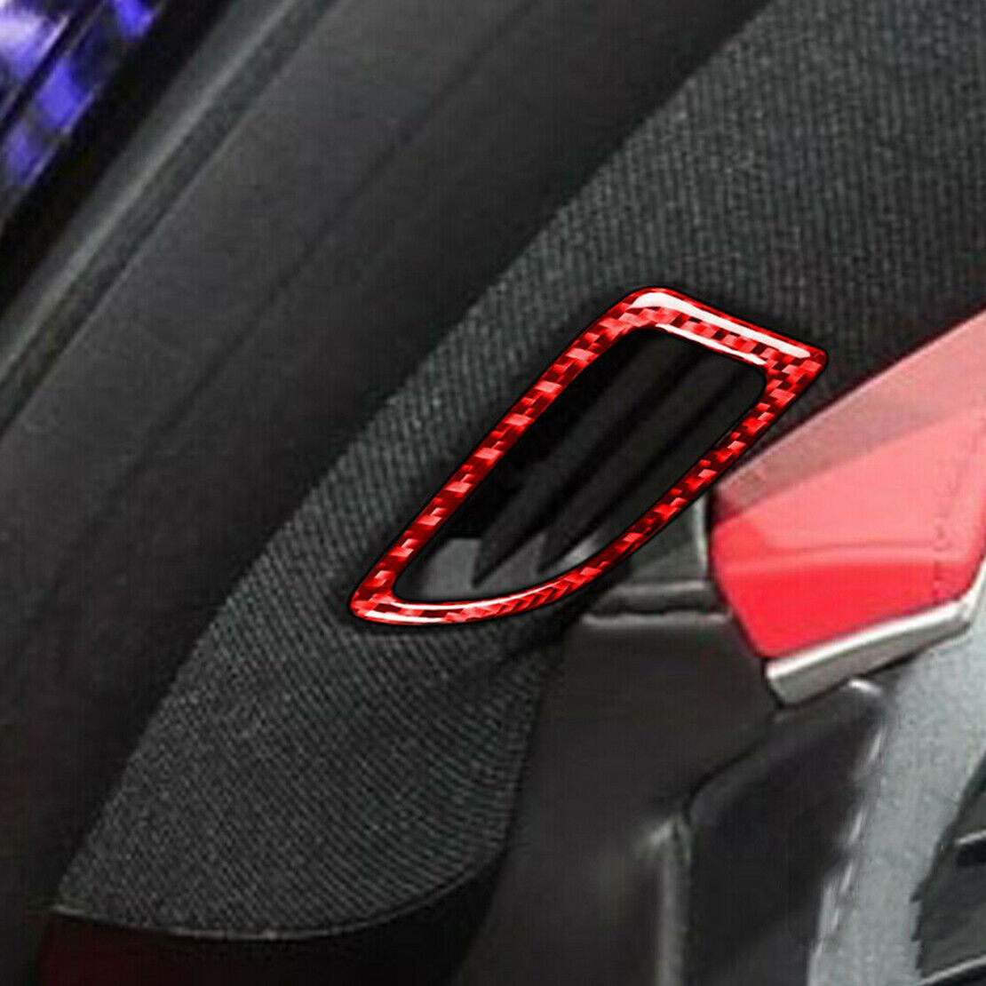 Dashboard Demist Air Vent Cover Trim fit for Chevrolet Corvette C7 2014-2019 Acc