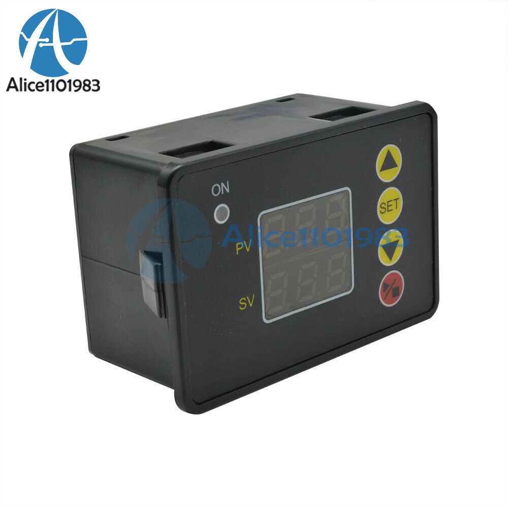 Digital Dual LED Timer Delay Relay Timing Controller Microcomputer Module DC 12V