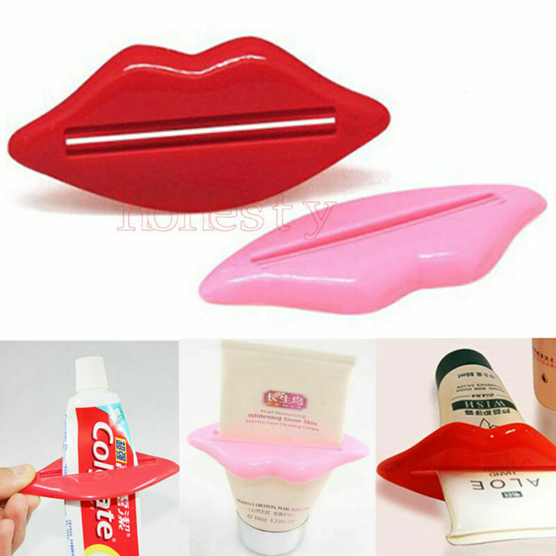 10Pcs Plastic Toothpaste Tube Squeezer Easy Dispenser Rolling Holder Bathroom