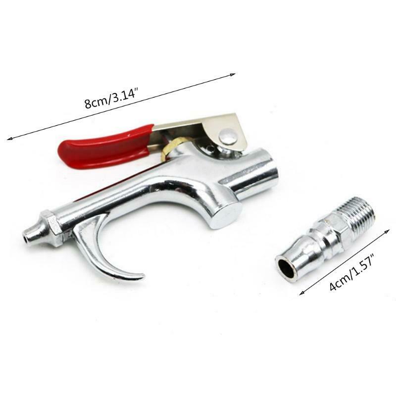 Corrosion-resistant Blow Gun Air Gun High Pressure Cleaning Gun with Nozzle
