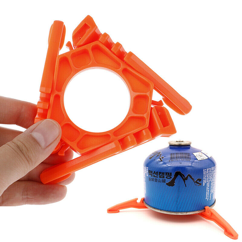 Gas Tank Bracket Outdoor stove Camping stove tools Tripod Folding Caniste.l8