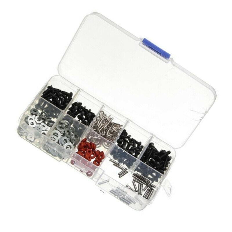 270PCS Special Repair Tool & Screws Box Set for 1/10 RC Car Variety of Sizes Kit