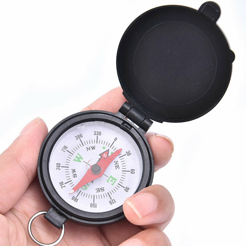 2Pcs Compass Military Camping Hiking Survival Marching Pointing Guider Co.l8