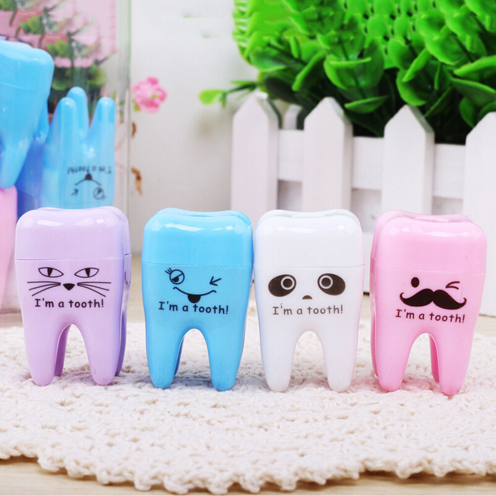 Super Cute Tooth Pattern Pencil Sharpener School Kid's Office Supplie.l8