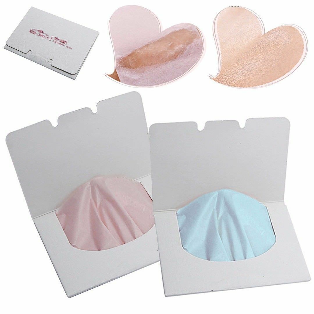 Practical 100 Make Up Oil Control Oil-Absorbing Blotting Facial Face Clean Paper