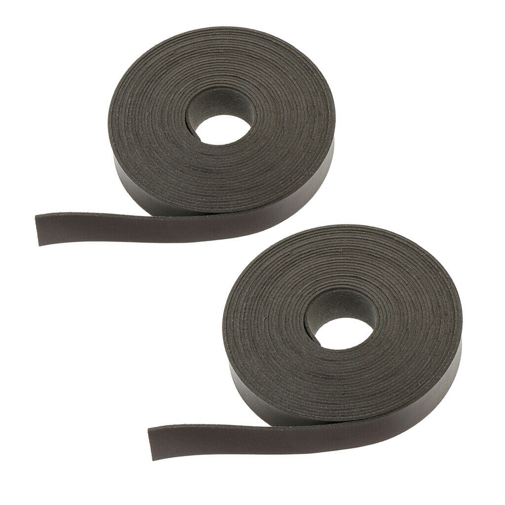 Pack of 2 Multipurpose 5.5Yard PU Leather Strap Strips Belt Leathercraft