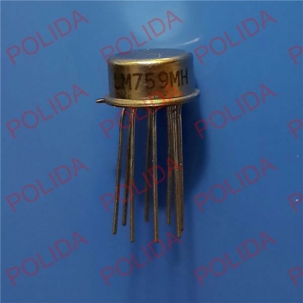 1PCS  Mil Spec OP AMP IC NSC TO-99 (CAN-8) LM759MH