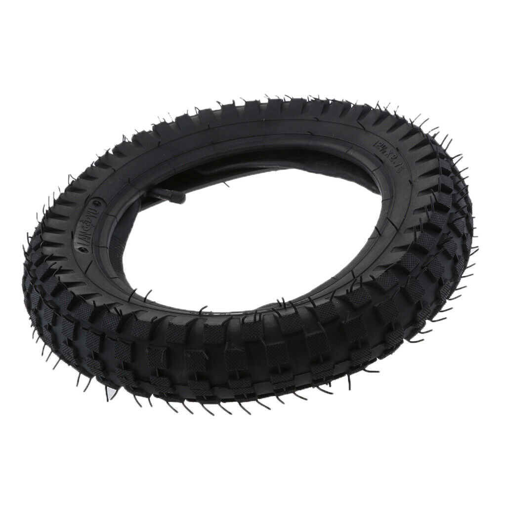 Rubber 12.5x2.75 Scooter Tyre & Inner Tube Set for  MX350 MX400