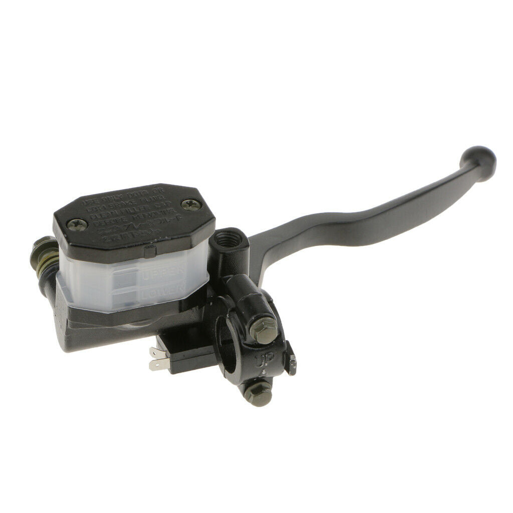 Motorcycle Front Right Brake Master Cylinder Lever Reservoir for for Suzuki