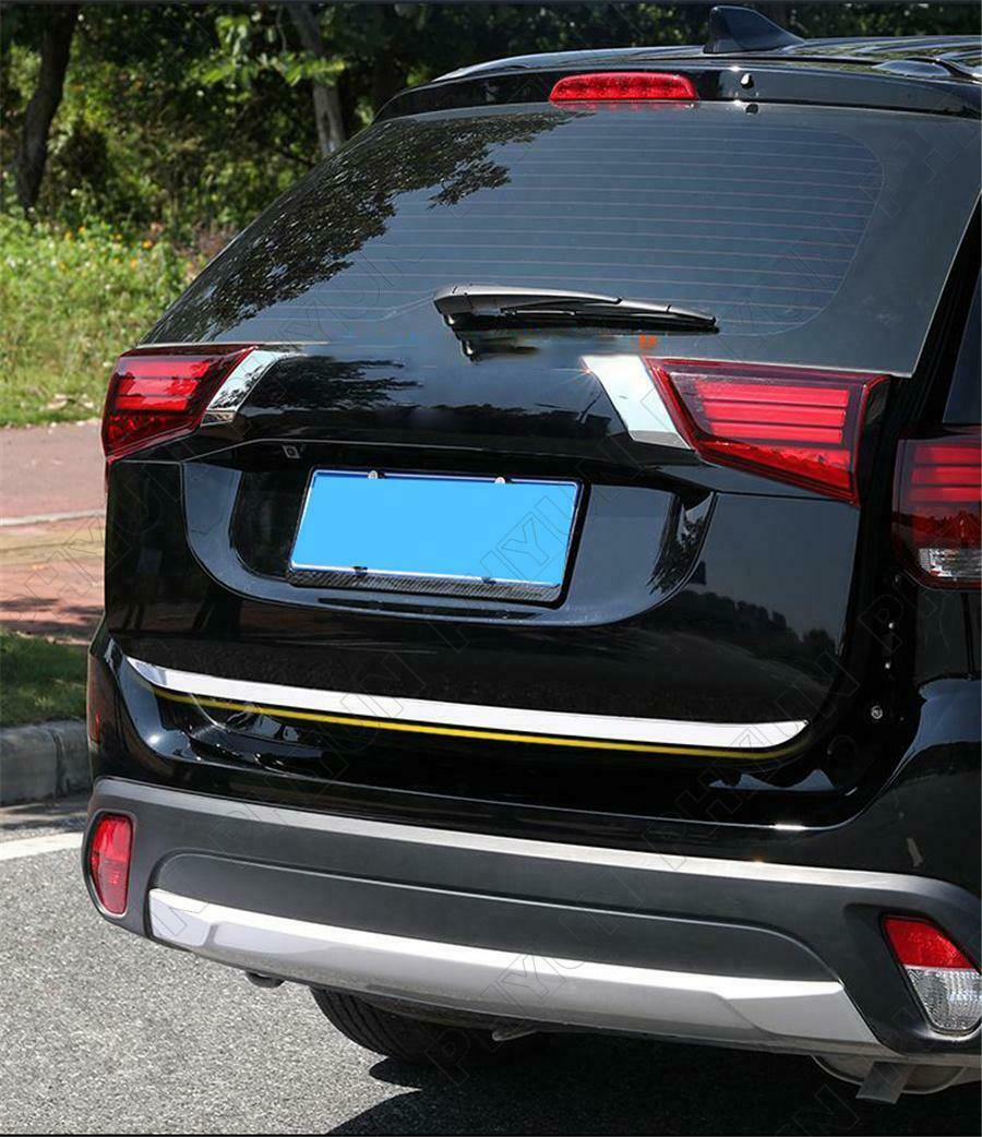 For 2013-2019 Mitsubishi Outlander Tailgate Rear Door Bottom Cover Molding Trim