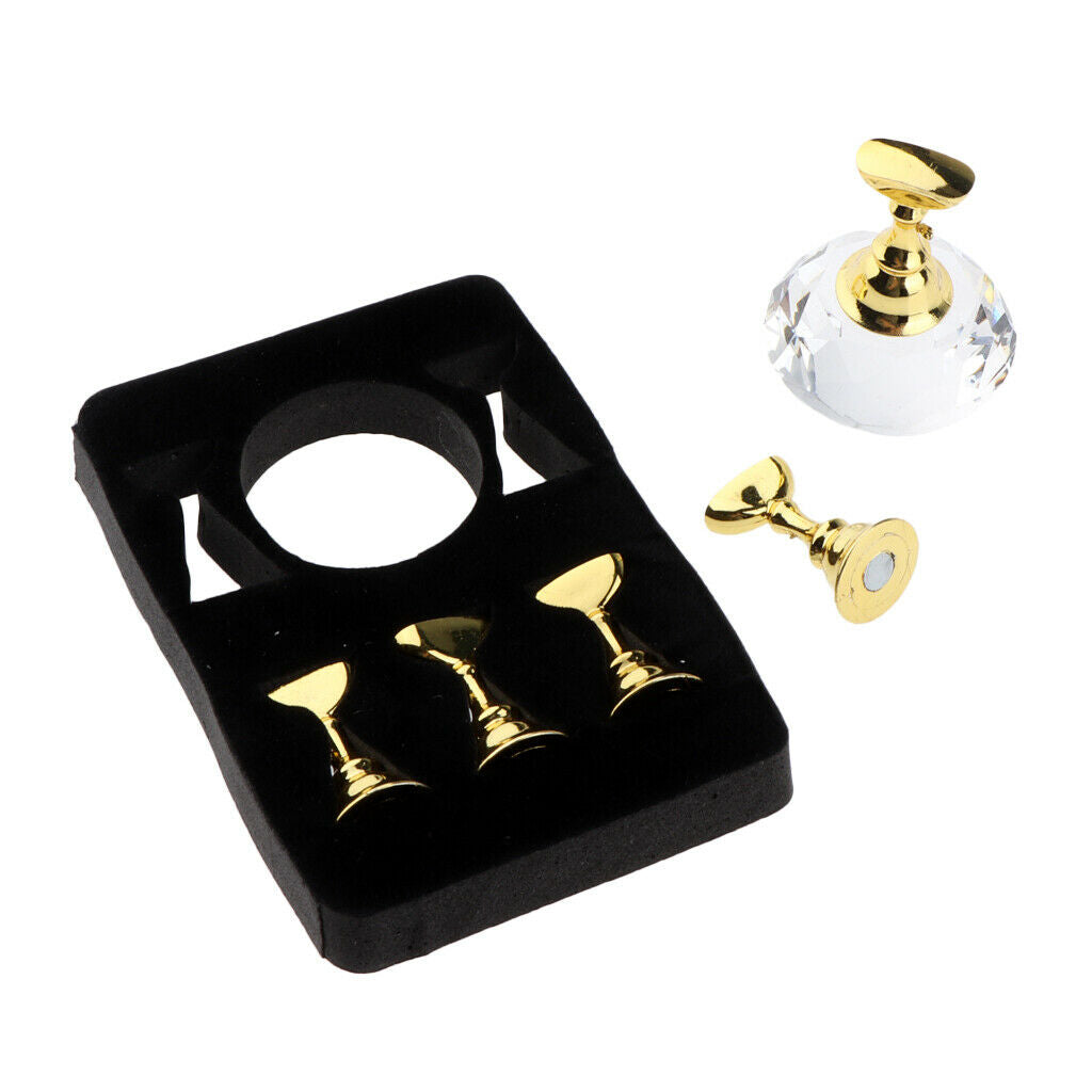 15-Pack Nail Tip Holder Stand Display Stand Nail Art Training Manicure Tools