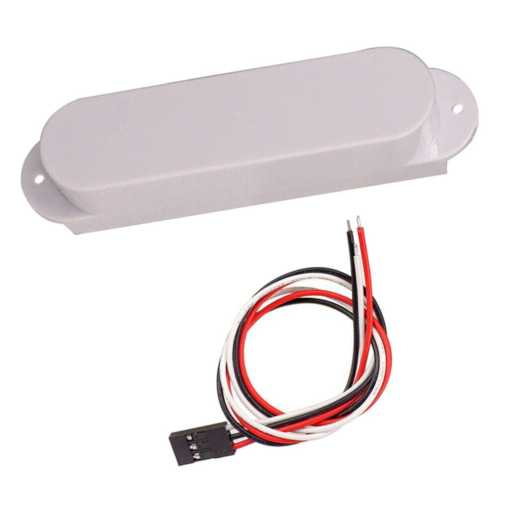 White Active Single Coil Pickup for Electric Guitar Pickups Parts Accs
