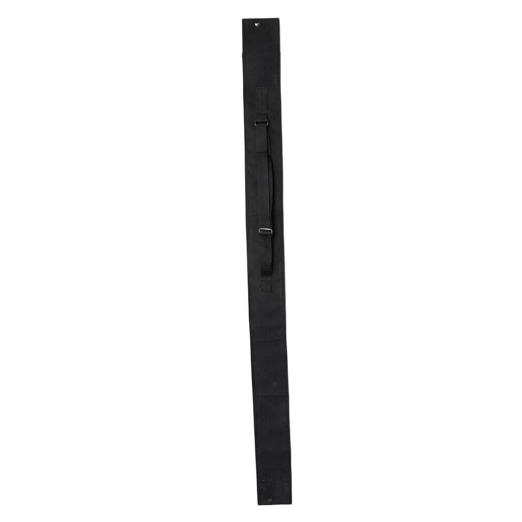 Portable 115cm Pool Cue Carrying Bag for 3/4 Stick Storage Billiard Rod Case