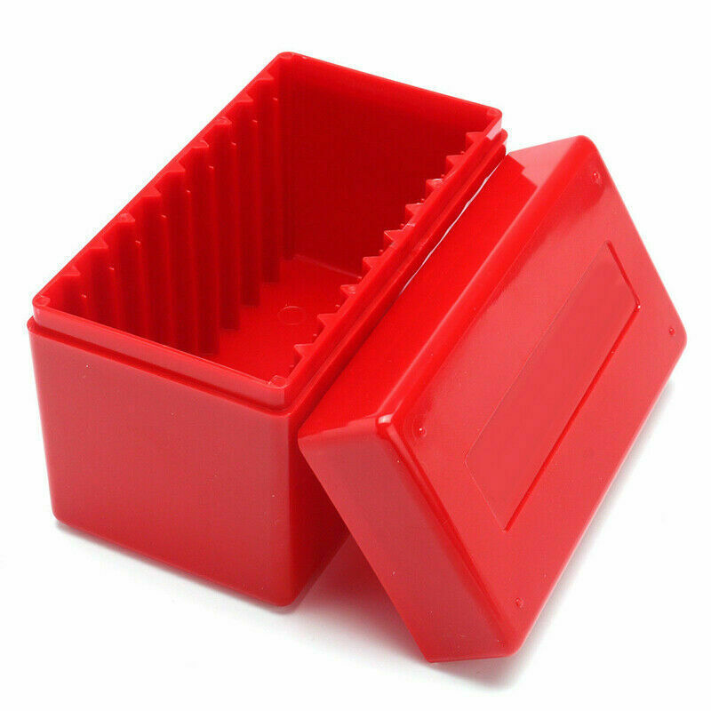 10 Coin Slabs Capacity Holder Slab Storage Box Case Plastic Fit For PCGS NGC