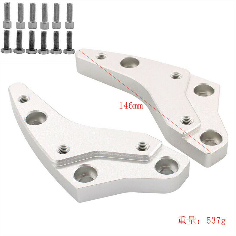 Fit For BMW K1600GT 2012-2019 Motorcycle Handlebar Risers Adapters Chrome